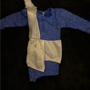 ✨ Vintage Blue & Silver Sparkly Barbie Outfit ✨